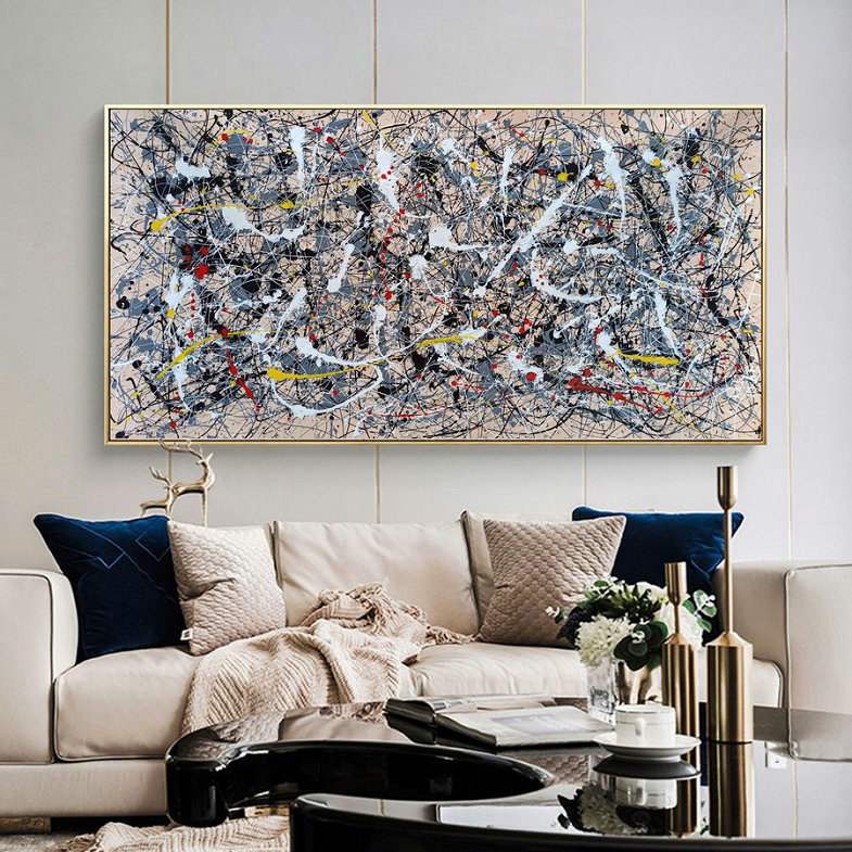 Modern Art Wall Canvas,Abstract Art,Abstract Painting,Abstract Expressionist La40