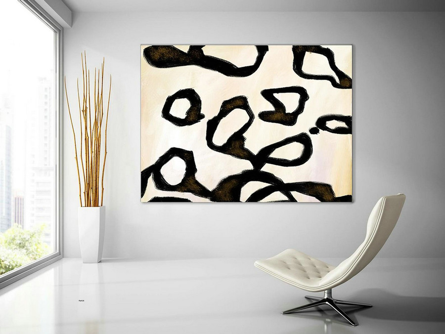 Extra Large Wall Art,Minimal Abstract Painting,Contemporary Painting on Canvas,Large Canvas Art,Huge Abstract Painting,Living Room PaS026