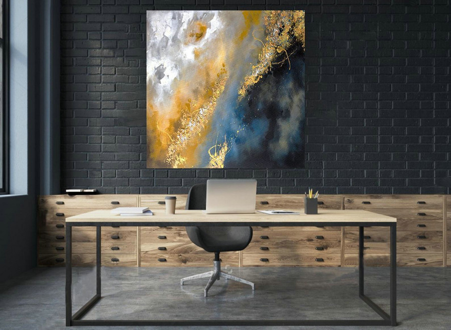 Extra Large Painting on Canvas,Original Large Abstract Painting,Contemporary Art Modern Oil Painting Large Painting laS193
