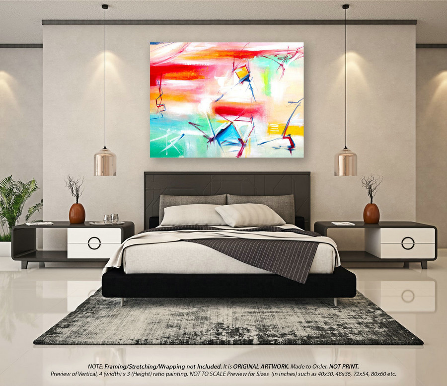 Extra Large Abstract Painting Large Wall Art - Original Abstract Art, Abstract Painting on Canvas, Office Decor, Modern Wall ArtYNS169
