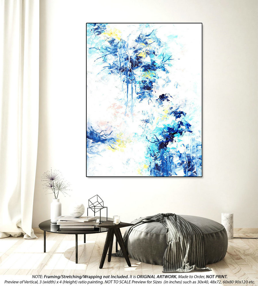 Modern Abstract Art Large Wall Art - Large Abstract Painting, Original Oil Painting, Abstract Painting on Canvas, Original PaintingsYNS106