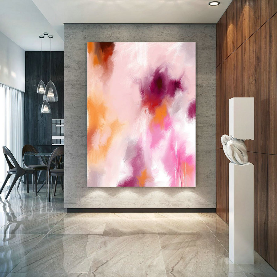 Original Painting,Painting on Canvas Modern Wall Decor Contemporary Art, Abstract Painting Pac452