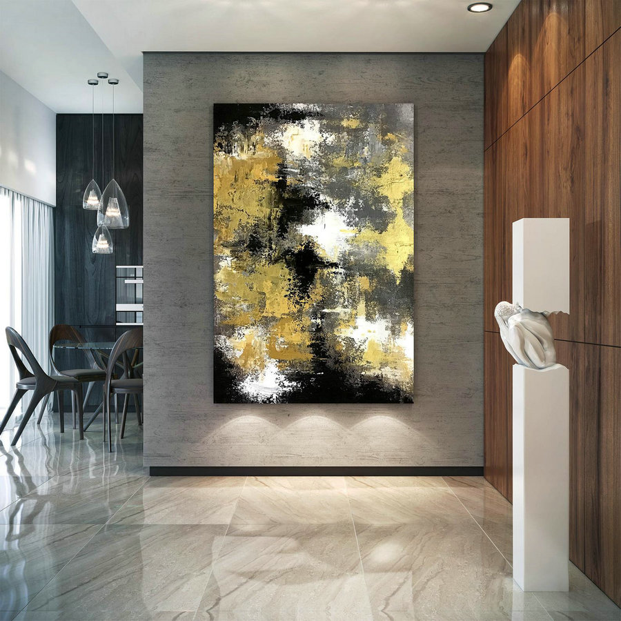 Large Abstract Painting,Large Abstract Painting on Canvas,oil hand painting,abstract originals,livingroom decor DIc041