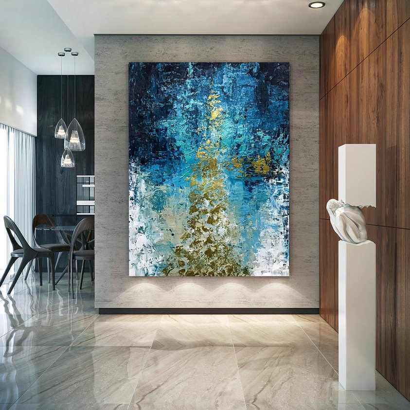 Large Abstract Painting,Modern abstract painting,oil hand painting,living room wall art,modern abstract,texture wall art D2C013