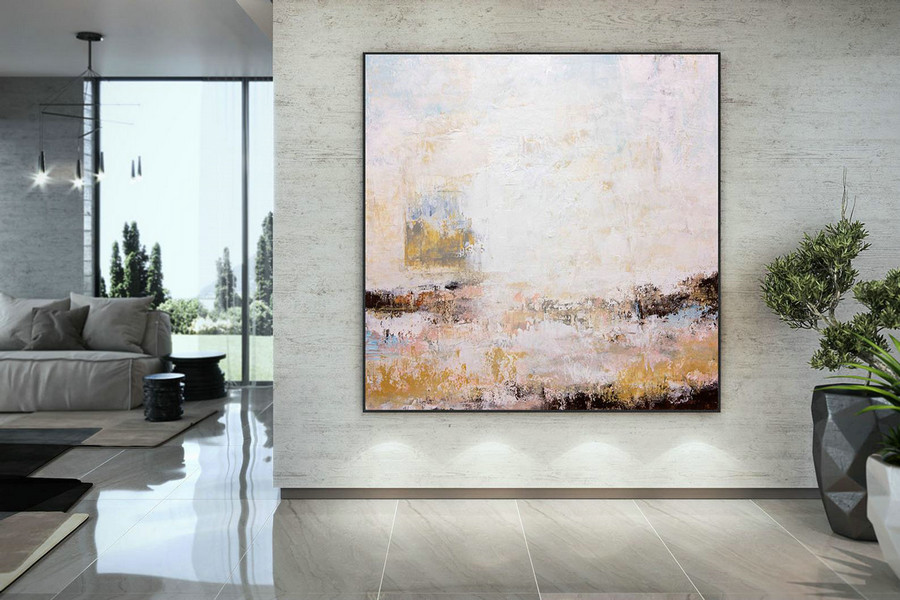 Large Modern Wall Art Painting,Large Abstract Painting on Canvas,canvas custom art,texture painting,living room wall art DMC222