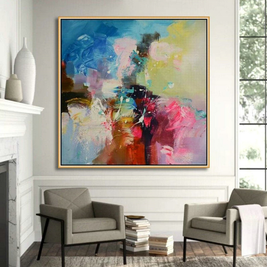 Original Large Hand Painted Contemporary Abstract Painting On Canvas Abstract Art Painting Home Decor Art Painting Modern Abstract Art