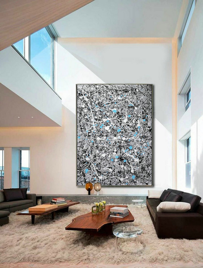 Contemporary Artwork,Drip Style Painting,Modern Paintings On Canvas| Large Artwork L650