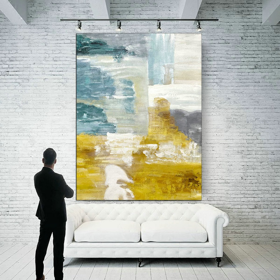 Contemporary Wall Art,Abstract Oil On Canvas,Painting Arts La180