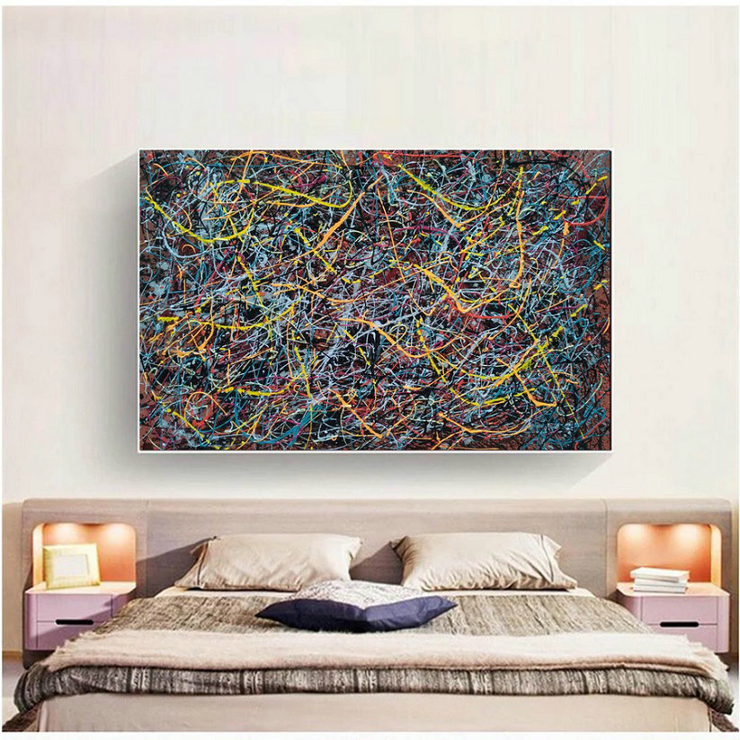 Large Canvas Art,Abstract Wall Painting| Modern Abstract Art For Sale L912