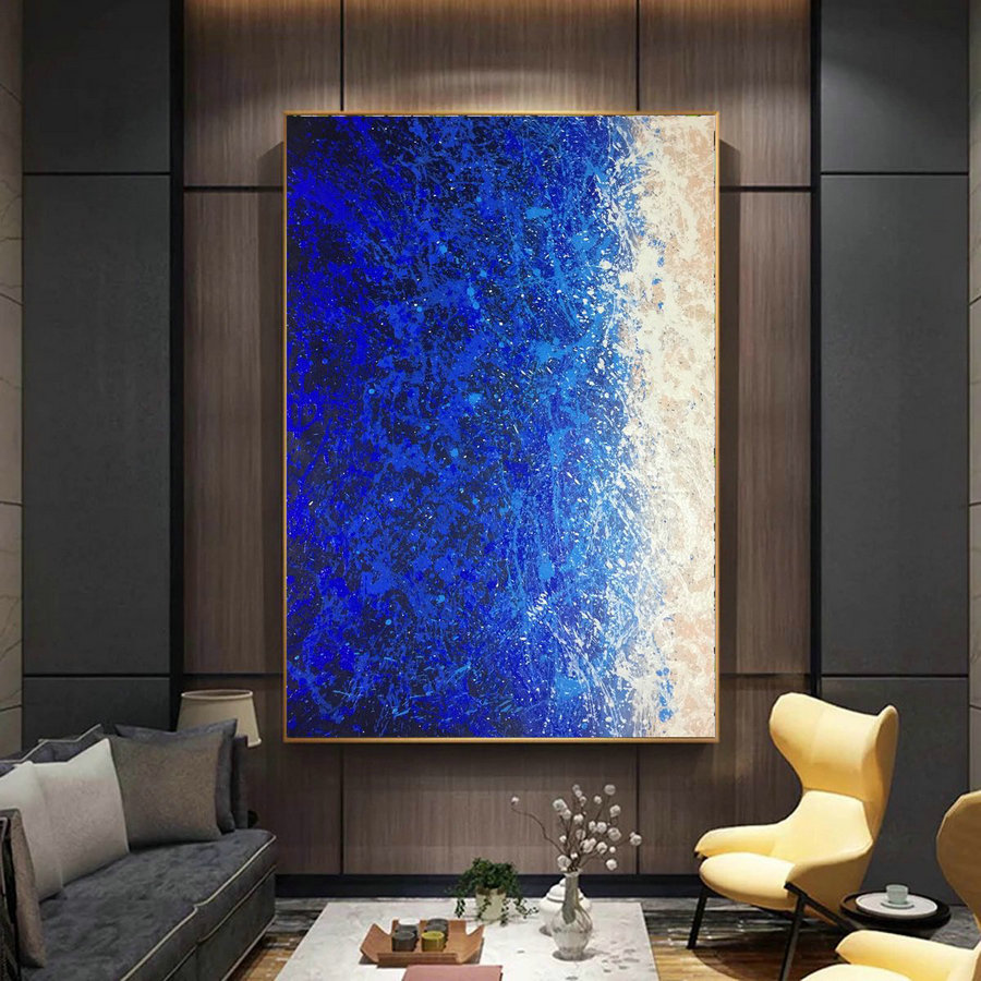 Large Wall Canvas Art,Large Inspired Paintings,Contemporary Abstract Painting L919