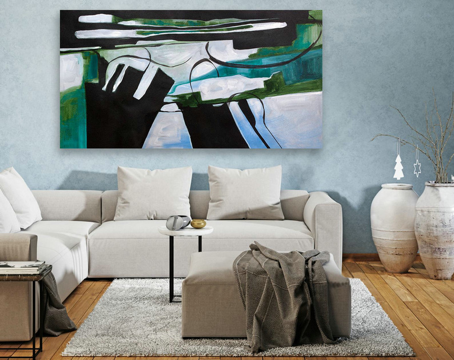 Original Large Abstract Painting,Abstract Canvas Art,Contemporary Art Modern Oil Painting ,Large Painting Original,Large Canvas Art LAS107