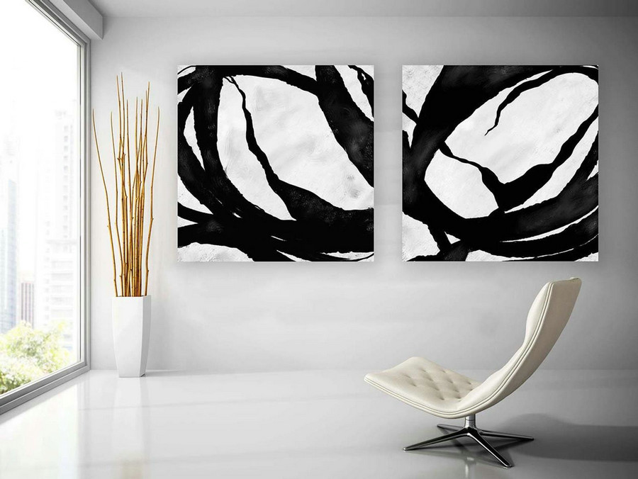 Abstract Painting on Canvas - Extra Large Wall Art, Contemporary Art, Original Oversize Painting paS065