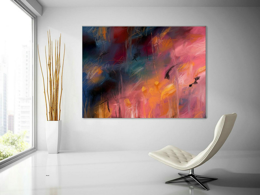 Contemporary Original Painting on Canvas,Extra Large Wall Art,Abstract Painting,Decor,Large Original Wall Art , Modern,UNSTRETCHED PaS136
