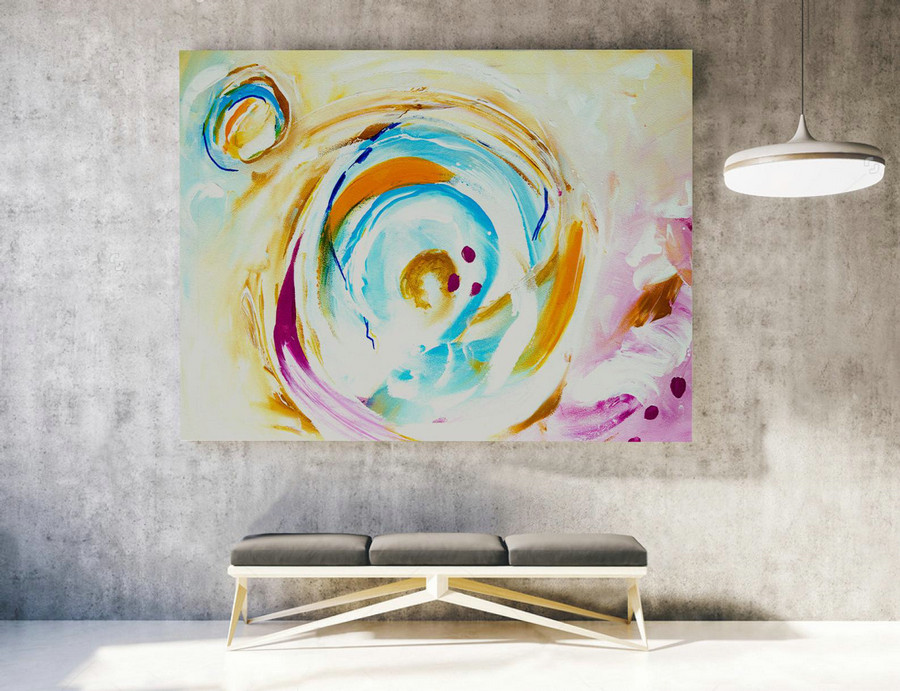 Contemporary Wall Art On Canvas,Extra Large Wall Art ,Large Abstract Painting Canvas,Large Art Original Abstract Painting ,XXXl XL XXLLAS019