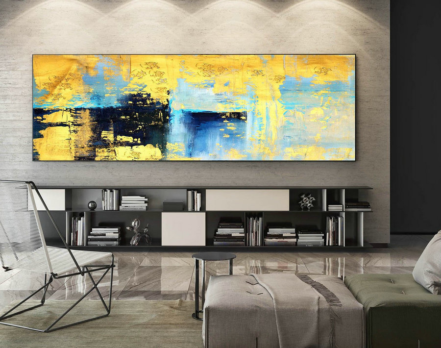 Abstract Painting on Canvas - Extra Large Wall Art, Contemporary Art, Original Oversize Painting XaS564