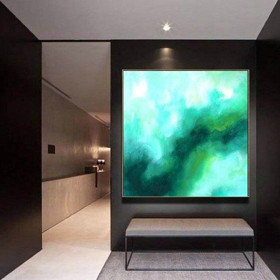 Extra Large Wall art - Abstract Painting on Canvas, Contemporary Art, Original Oversize Painting LaS489