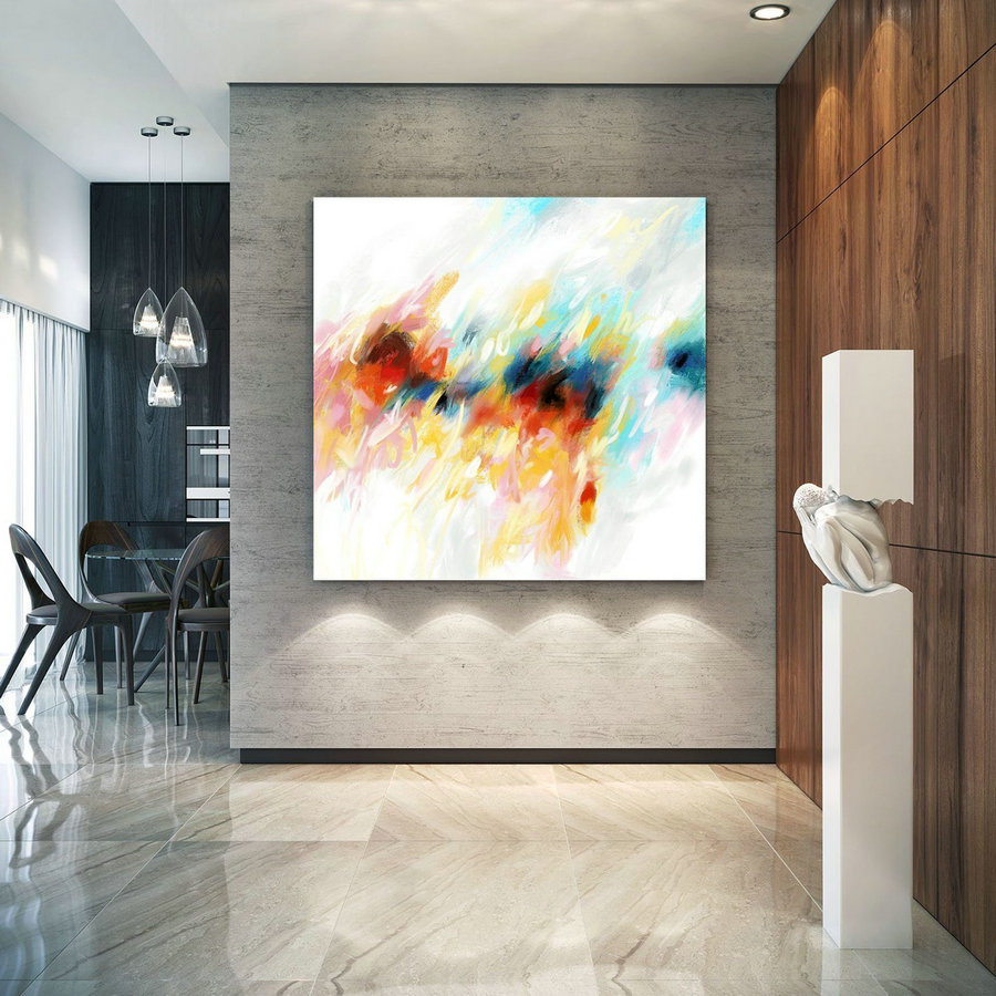Abstract Canvas Original Paintings Abstract Paintings Wall Art for Luxury Interiors Living room decor Huge Size Art, Office Wall Art Pac178