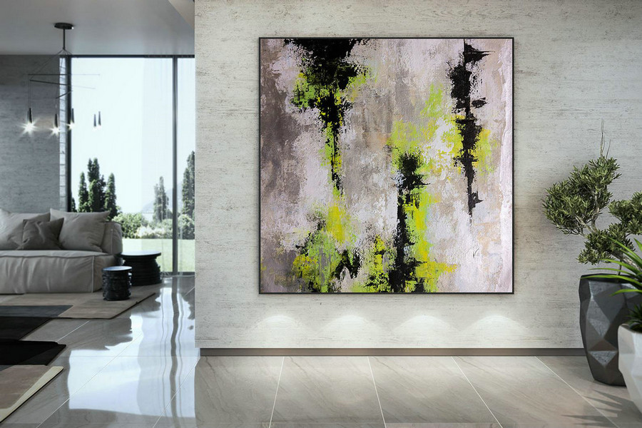 Extra Large Wall Art Palette Knife Artwork Original Painting,Painting on Canvas Modern Wall Decor Contemporary Art, Abstract Painting DMC169