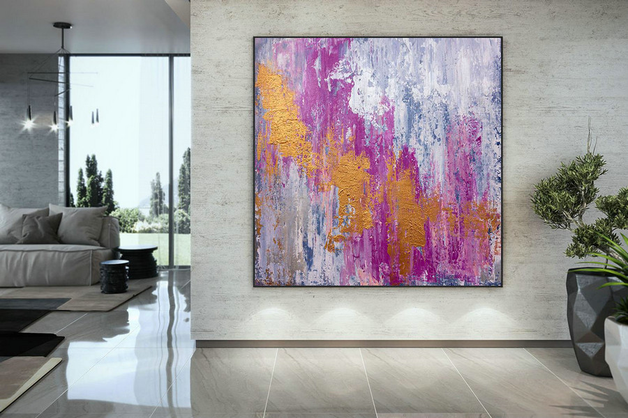 Large Abstract Painting,Original Painting Large Paintings,above bed decor,oil hand painting,large interior decor DAC044